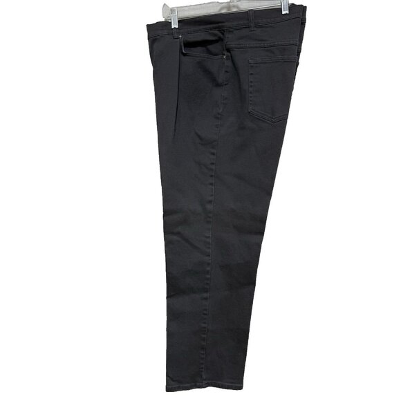 Style & Co Denim - Style & Co Womens Plus 18W Denim Pants Zip Stretch Jeans Moto Biker Casual Gray
